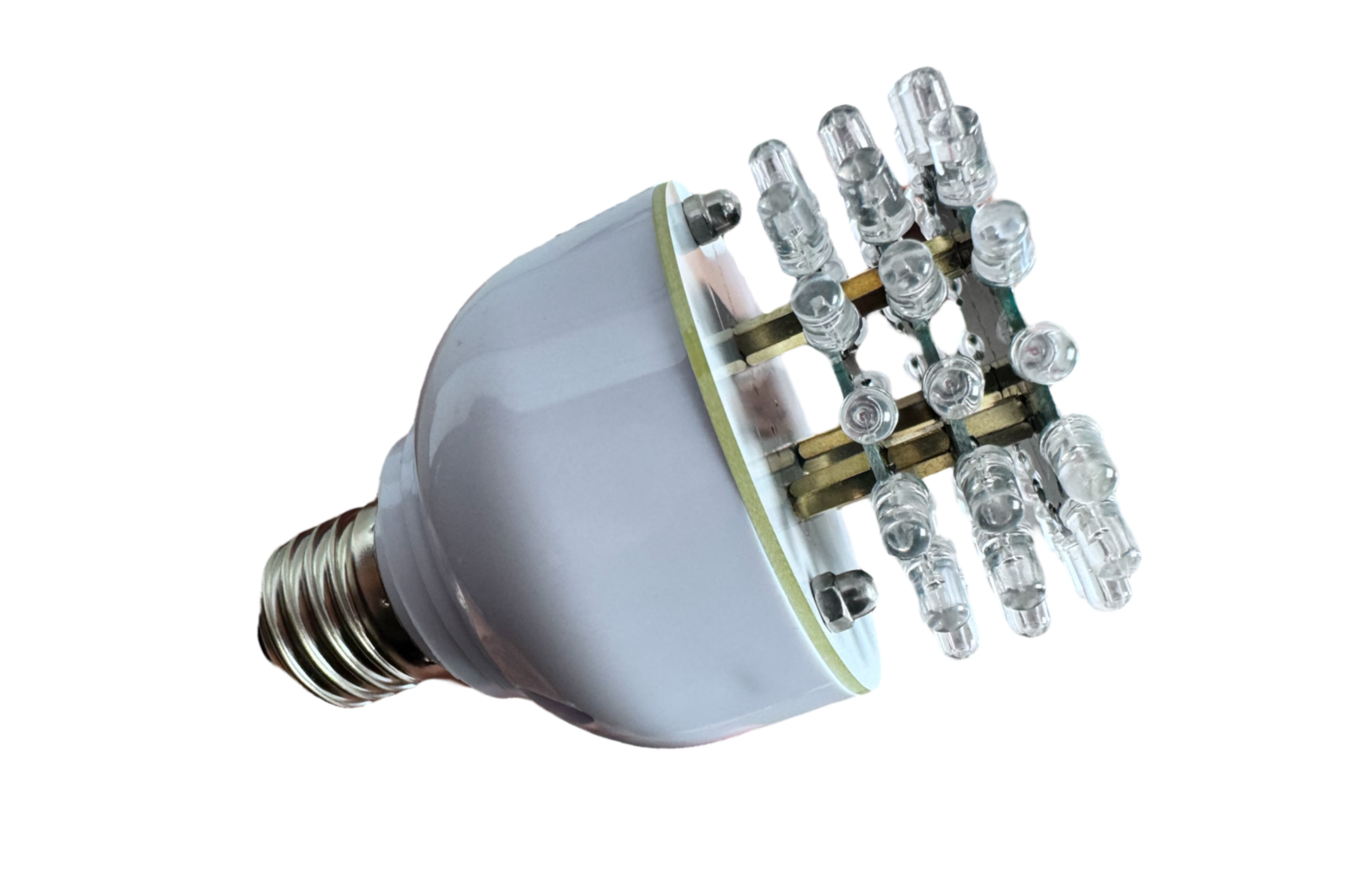 Лампа светодиодная ЛСД 3 яруса 48LED (85-275V, 30Кд, 4Вт)  для ЗОМ и СДЗО-05. Красная
